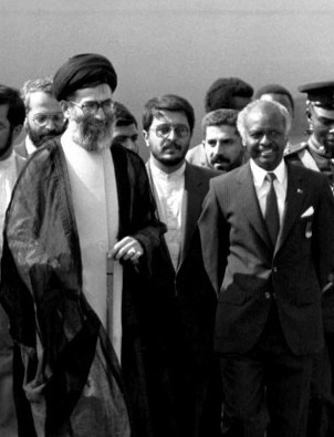 President Ali Khamenei and Canaan Banana