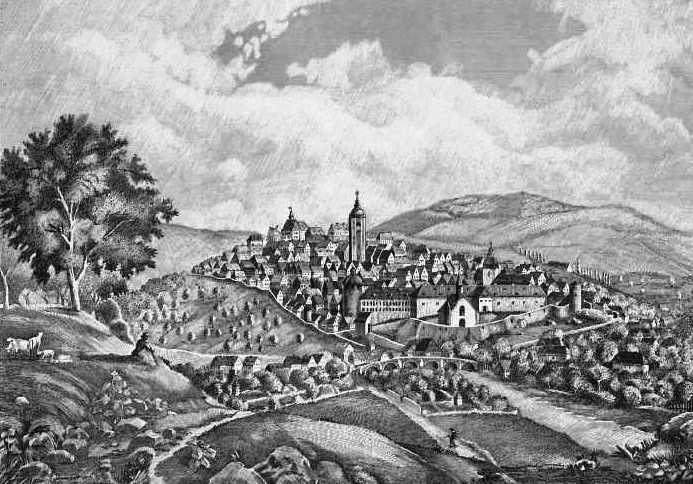 Siegen um 1850